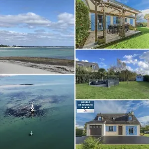 Hébergement de vacances Belle Maison Rénovée, 5mn à Pied De La Mer, Classée Meublé De Tourisme 3 étoiles, Île-Tudy